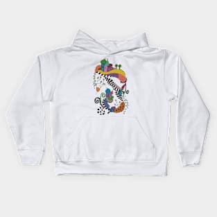 zentangle town Kids Hoodie